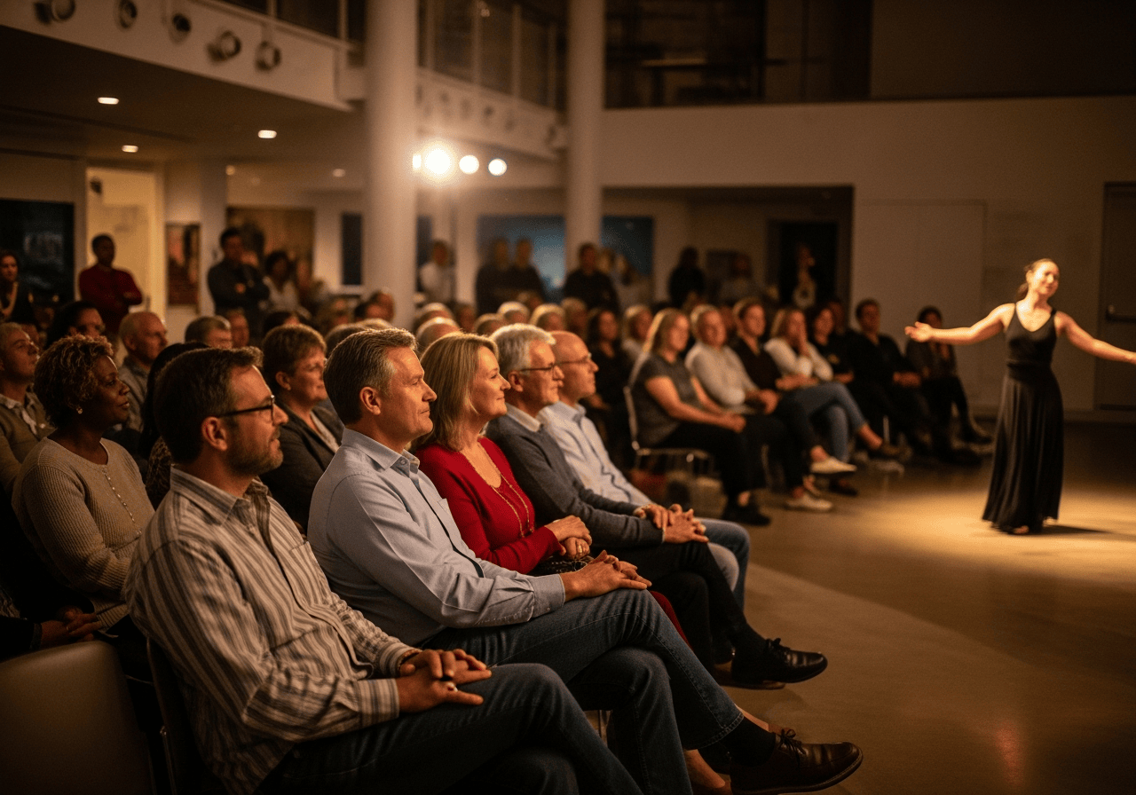 Cultural center performance