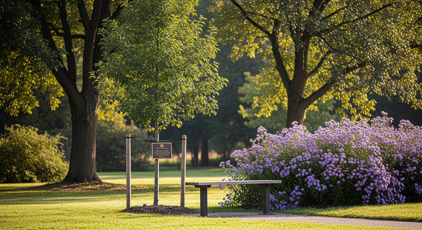 A arboretum in daily operation