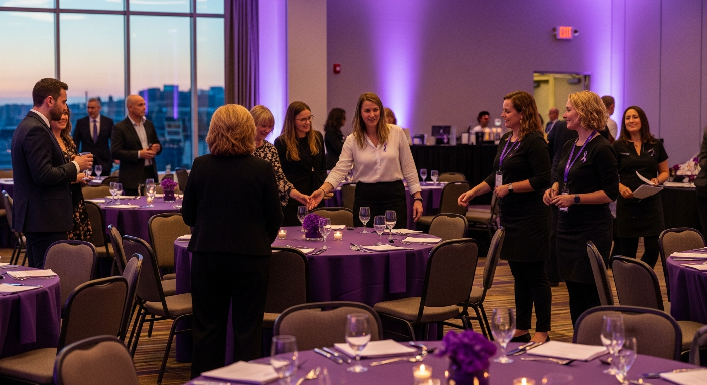 A cultural nonprofit event where CRM data drives the operation