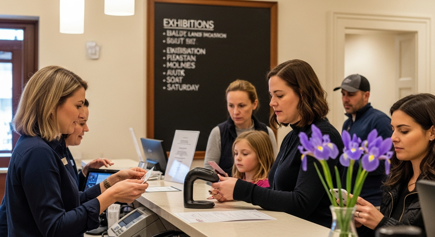 A museum in daily operation