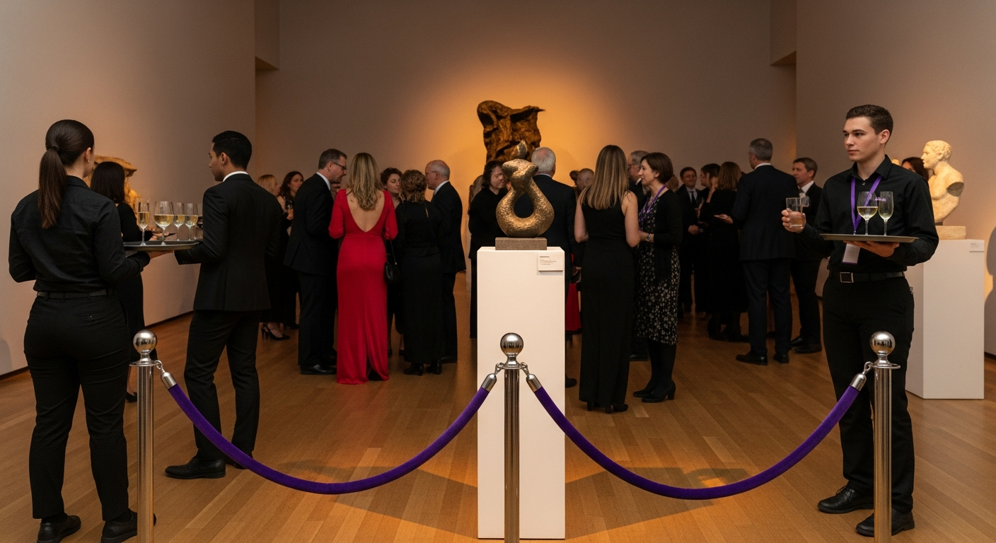 A museum management software event where CRM data drives the operation